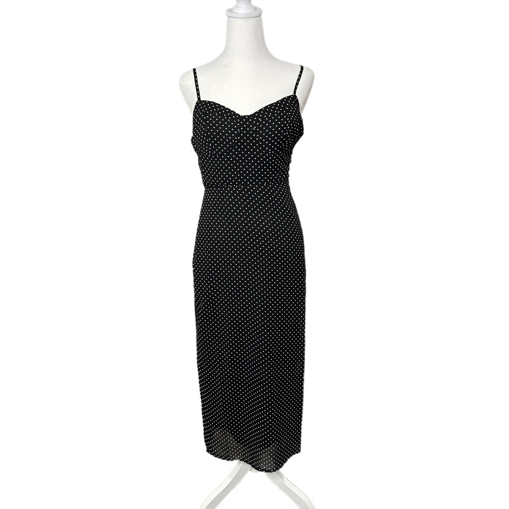 Women's Polka Dot Dress - Picture 2 of 5